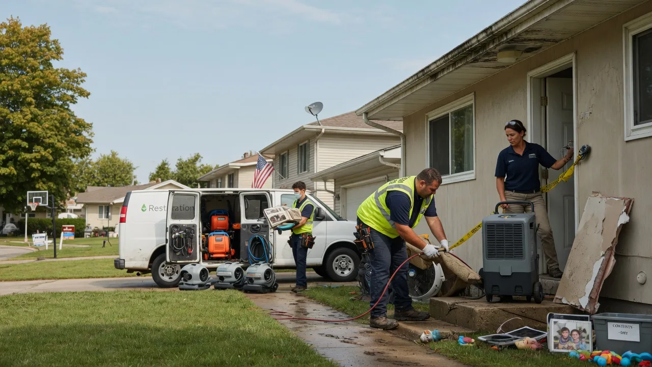 Water Damage Restoration in Good Thunder, MN near me